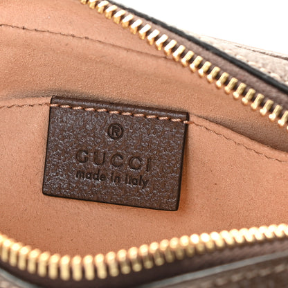 Gucci GG Supreme Monogram Web Mini Ophidia Shoulder Bag Brown 5 of 9