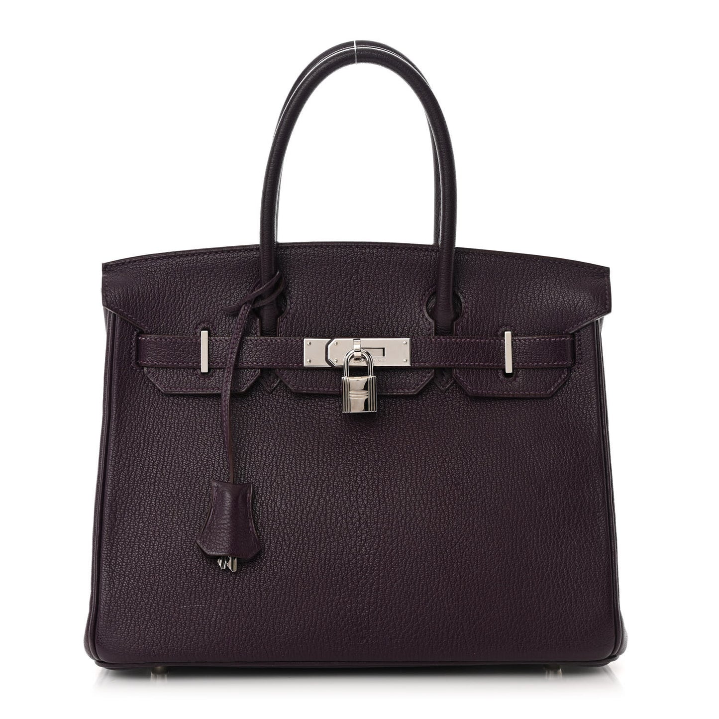 Chevre Mysore Birkin 30 Raisin