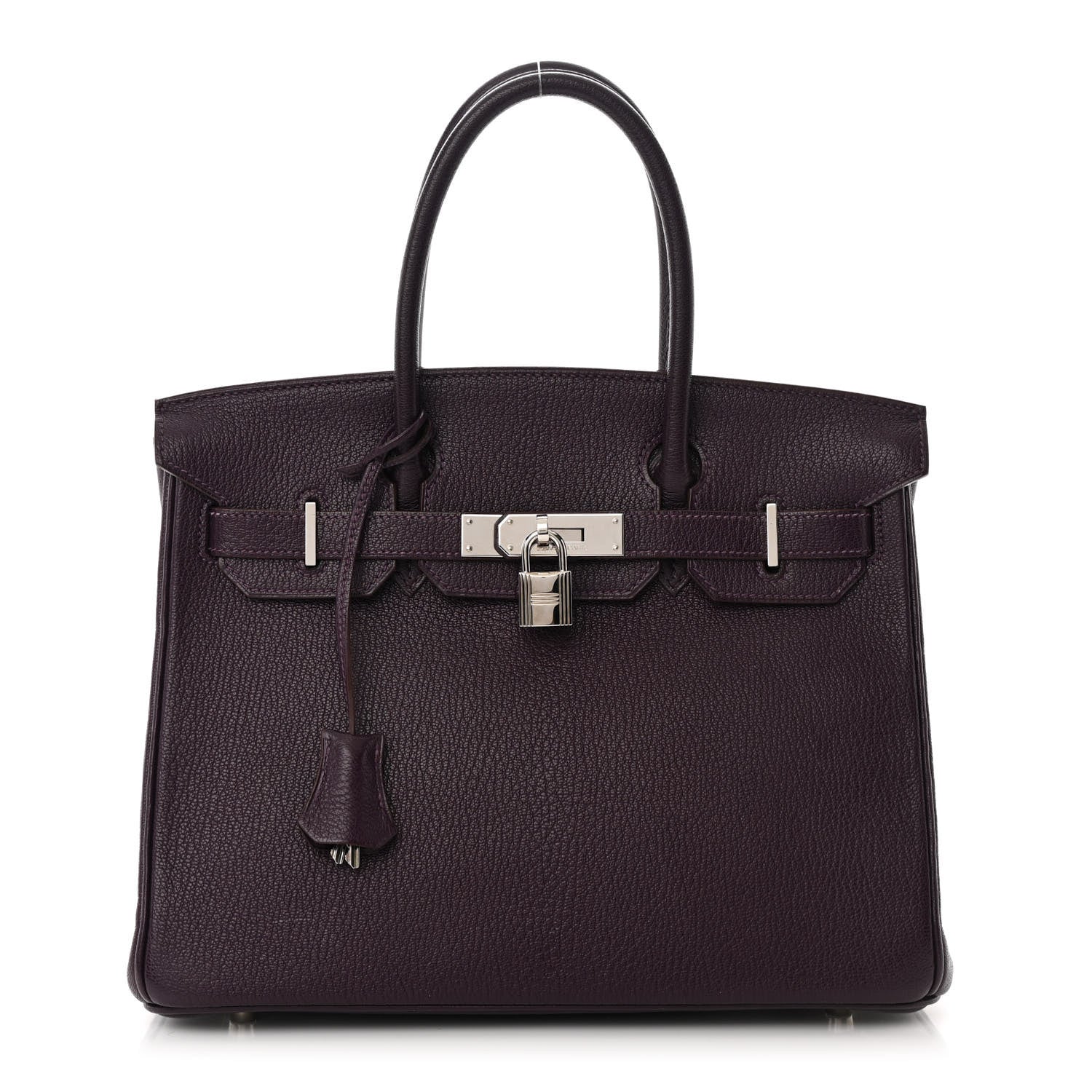 Hermes Chevre Mysore Birkin 30 Raisin 1 of 15