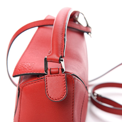 Loewe Calfskin Mini Puzzle Bag Pomodoro 9 of 9