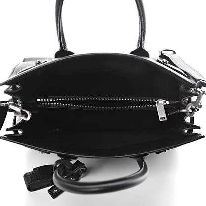 Saint Laurent Grained Calfskin Baby Sac De Jour Souple Black 5 of 10