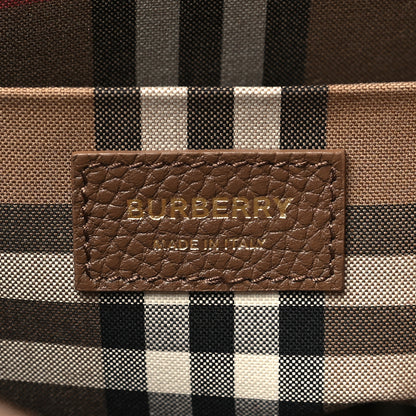 Burberry Calfskin Medium Bucket Bag Earth 6 of 9