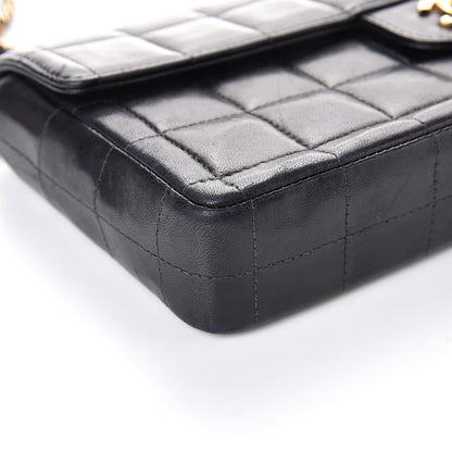 Chanel Lambskin East West Chocolate Bar Flap Black 12 of 15