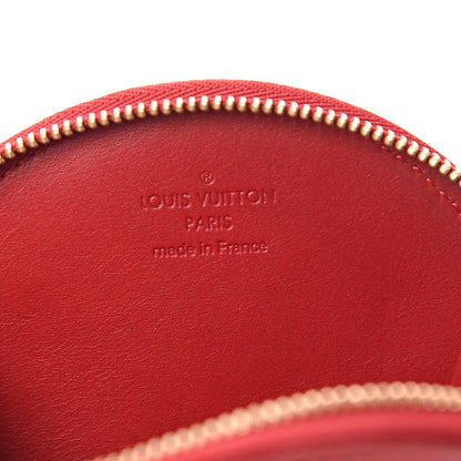 Louis Vuitton Vernis Animania Lapin Bunny Round Coin Purse Pomme D'Amour 5 of 5