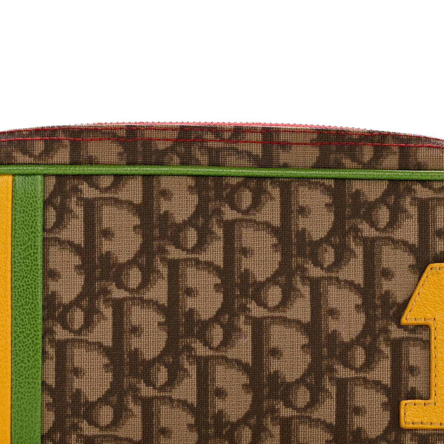 Christian Dior Monogram Rasta Pochette Beige 8 of 13