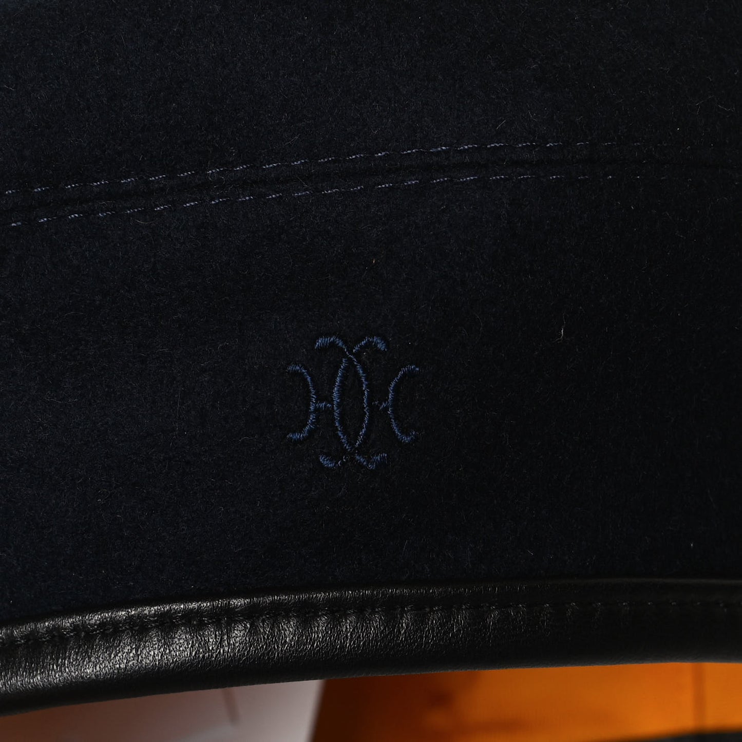 Cashmere Lambskin Saint-Honore Beret 59 Navy