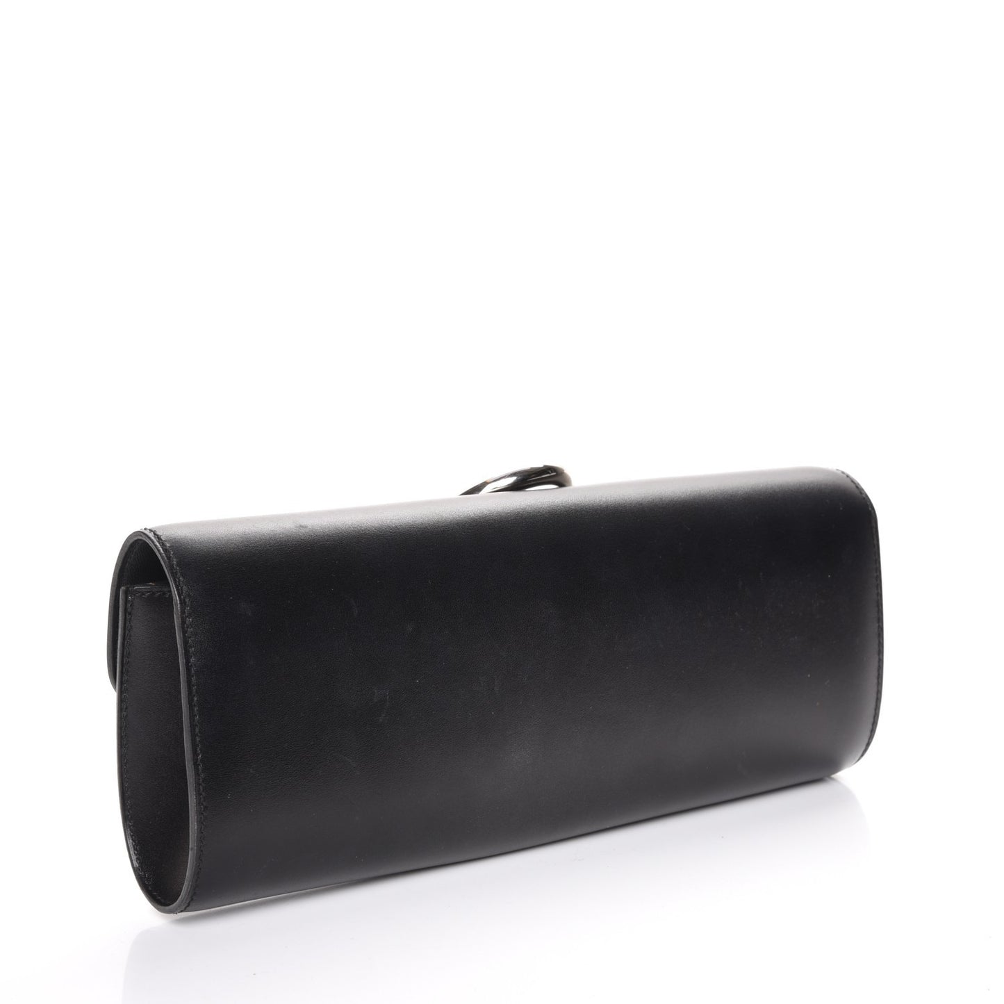 Tadelakt Egee Clutch Black