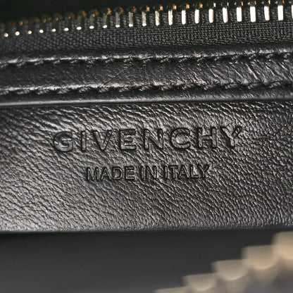 Givenchy Calfskin Crocodile Embossed Small Antigona Black 6 of 10
