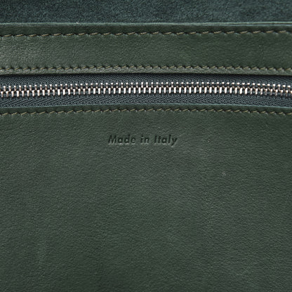 Celine Smooth Calfskin Medium Big Bag Dark Green 6 of 13