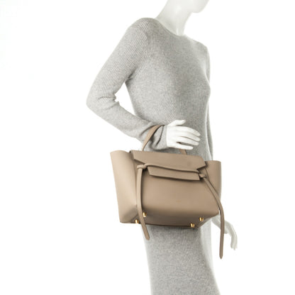 Celine Grained Calfskin Mini Belt Bag Light Taupe 3 of 13