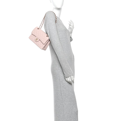 Chanel Caviar Quilted Small Double Flap Light Pink Light Pink 2 of 11