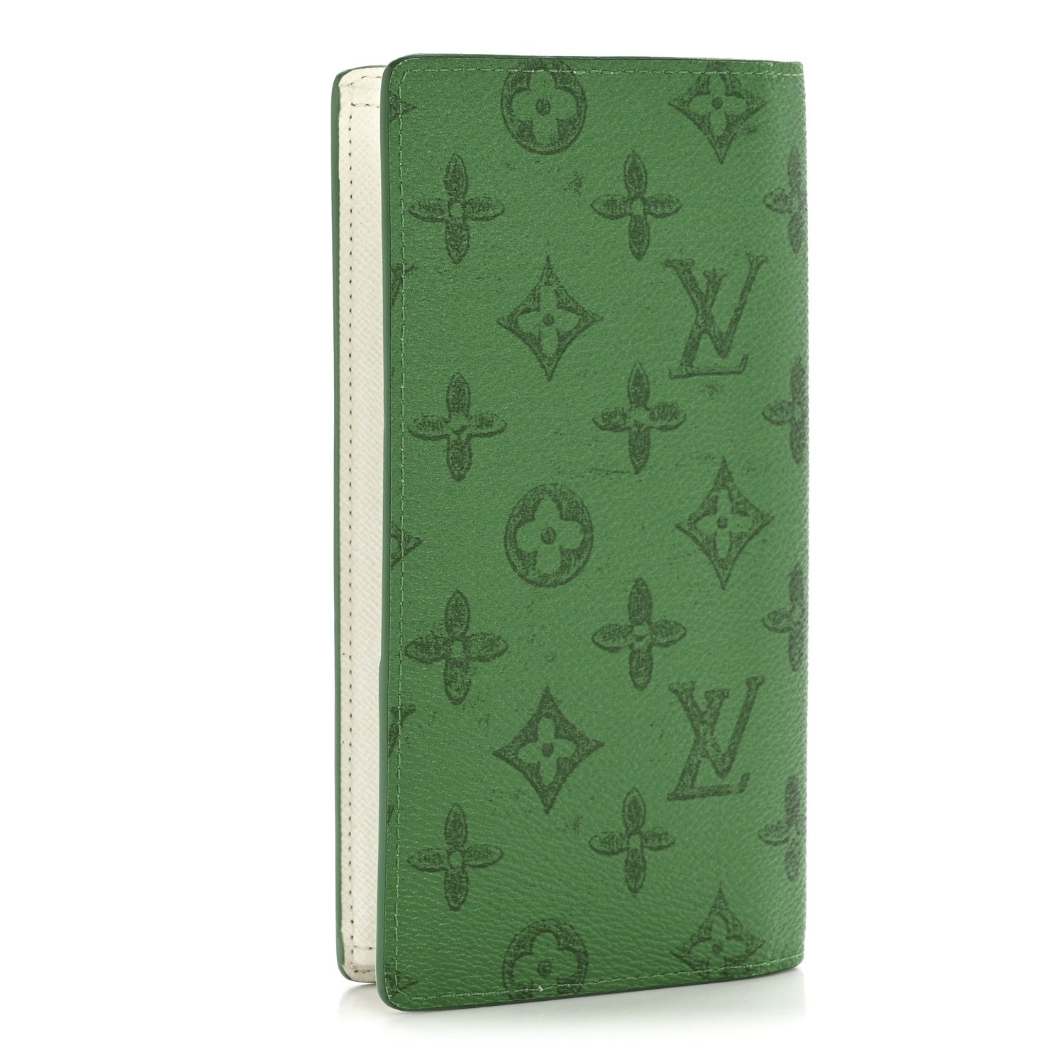 Louis Vuitton Vintage Monogram Brazza Wallet Green 1850267