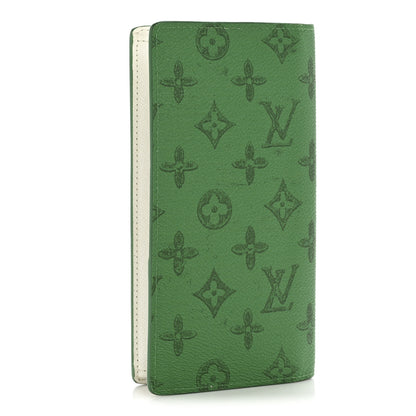 Louis Vuitton Vintage Monogram Brazza Wallet Green 3 of 8