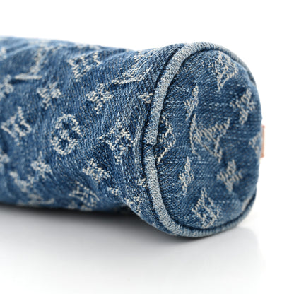 Louis Vuitton Monogram Denim Mini Papillon Denim Blue 8 of 8