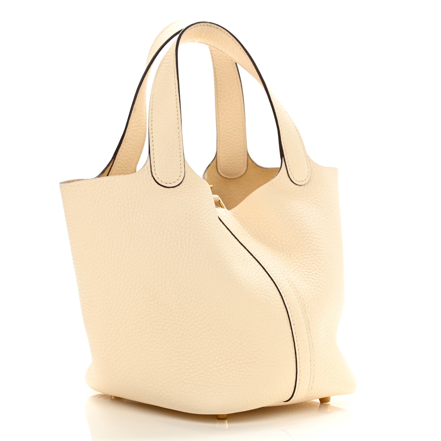 Hermes Taurillon Clemence Picotin Lock 18 PM Nata 4 of 31