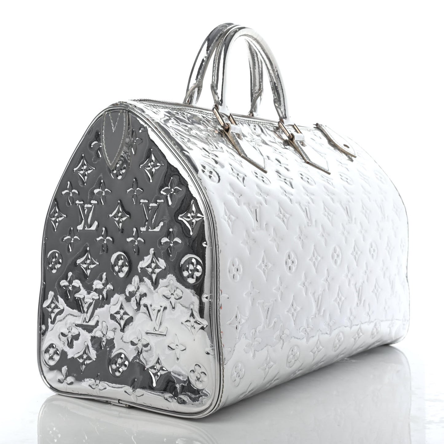 Monogram Miroir Speedy 35 Silver
