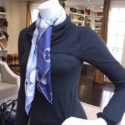 Louis Vuitton Silk Carre Watercolor Symbols Scarf 2 of 8