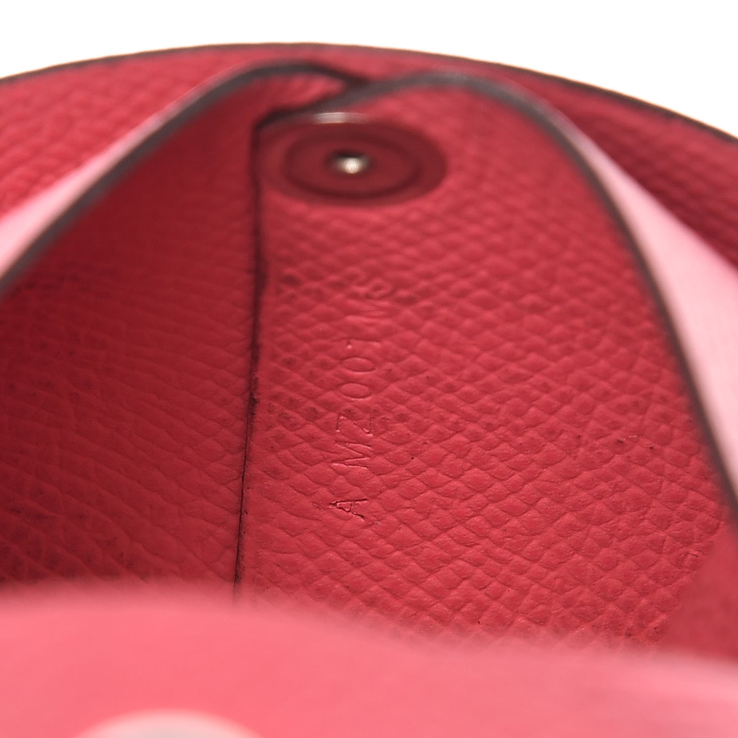 Hermes Epsom Bastia Coin Purse Rose Azalee 7 of 10