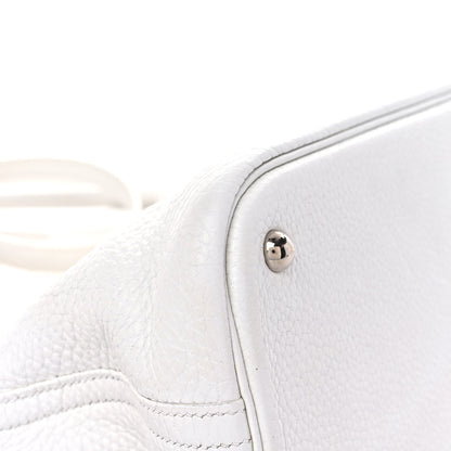 Hermes Taurillon Clemence Bolide 35 White 9 of 28