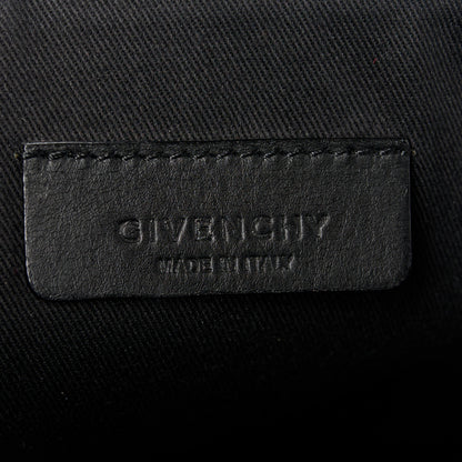 Givenchy Texutured Coated Canvas Rottweiler Print Medium Cosmetic Pouch Black 6 of 10