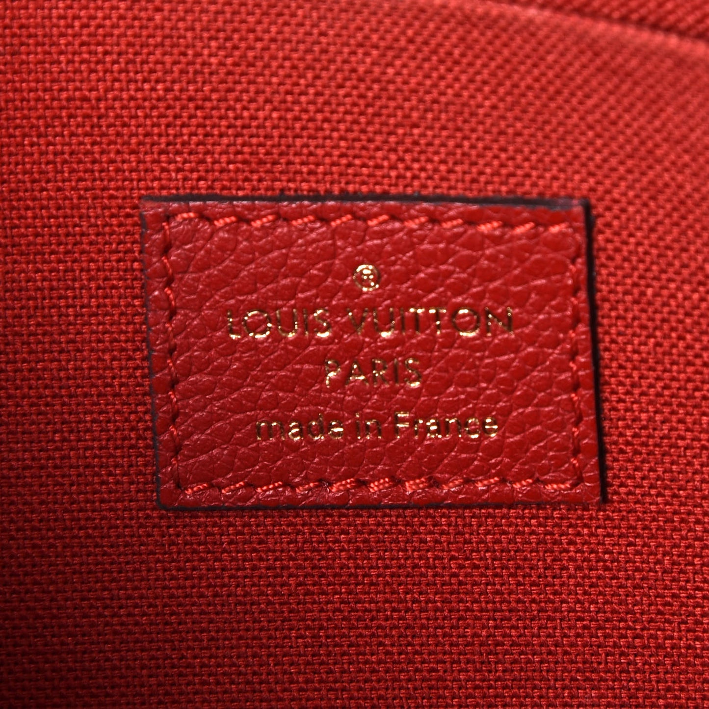 Empreinte Pochette Felicie Chain Wallet Cherry