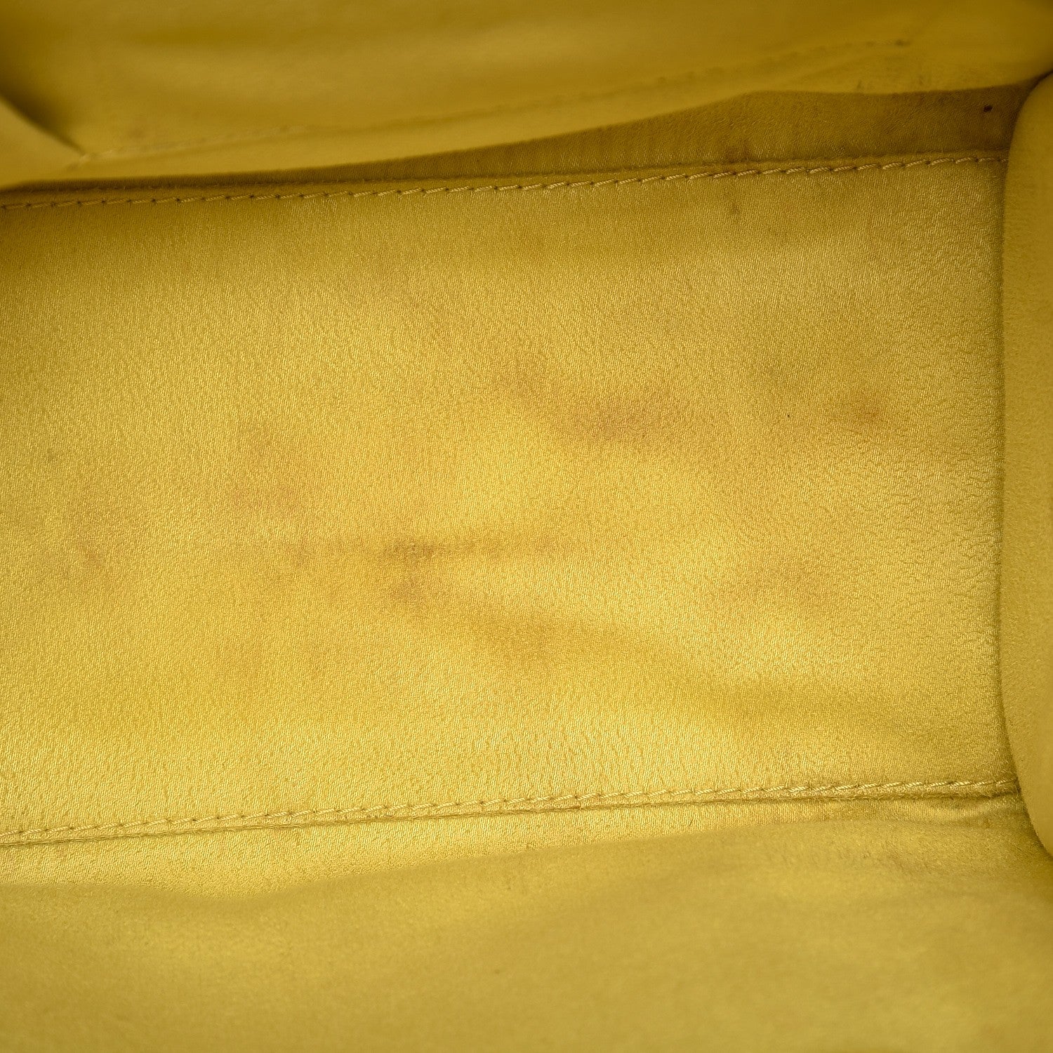 Celine Drummed Calfskin Micro Luggage Citron 15 of 16