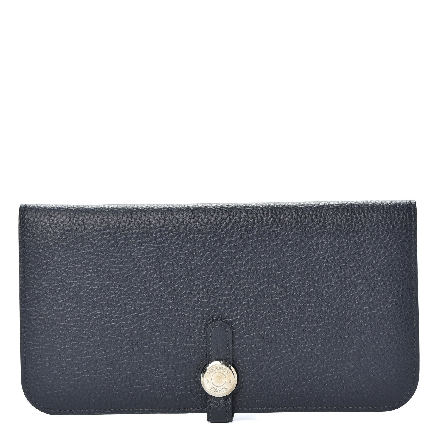 Hermes Togo Dogon Recto Verso Wallet Bleu Thalassa 1 of 8
