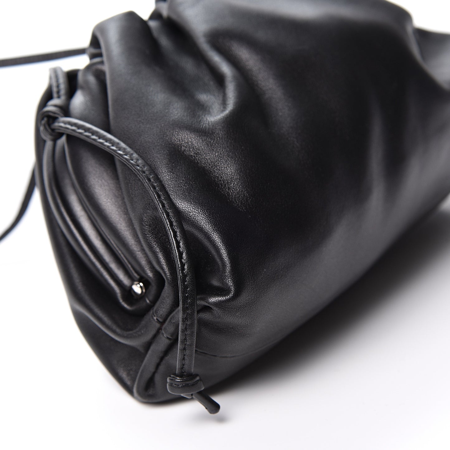 Butter Calfskin The Mini Pouch Black