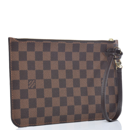 Louis Vuitton Damier Ebene Neverfull MM GM Pochette 3 of 7