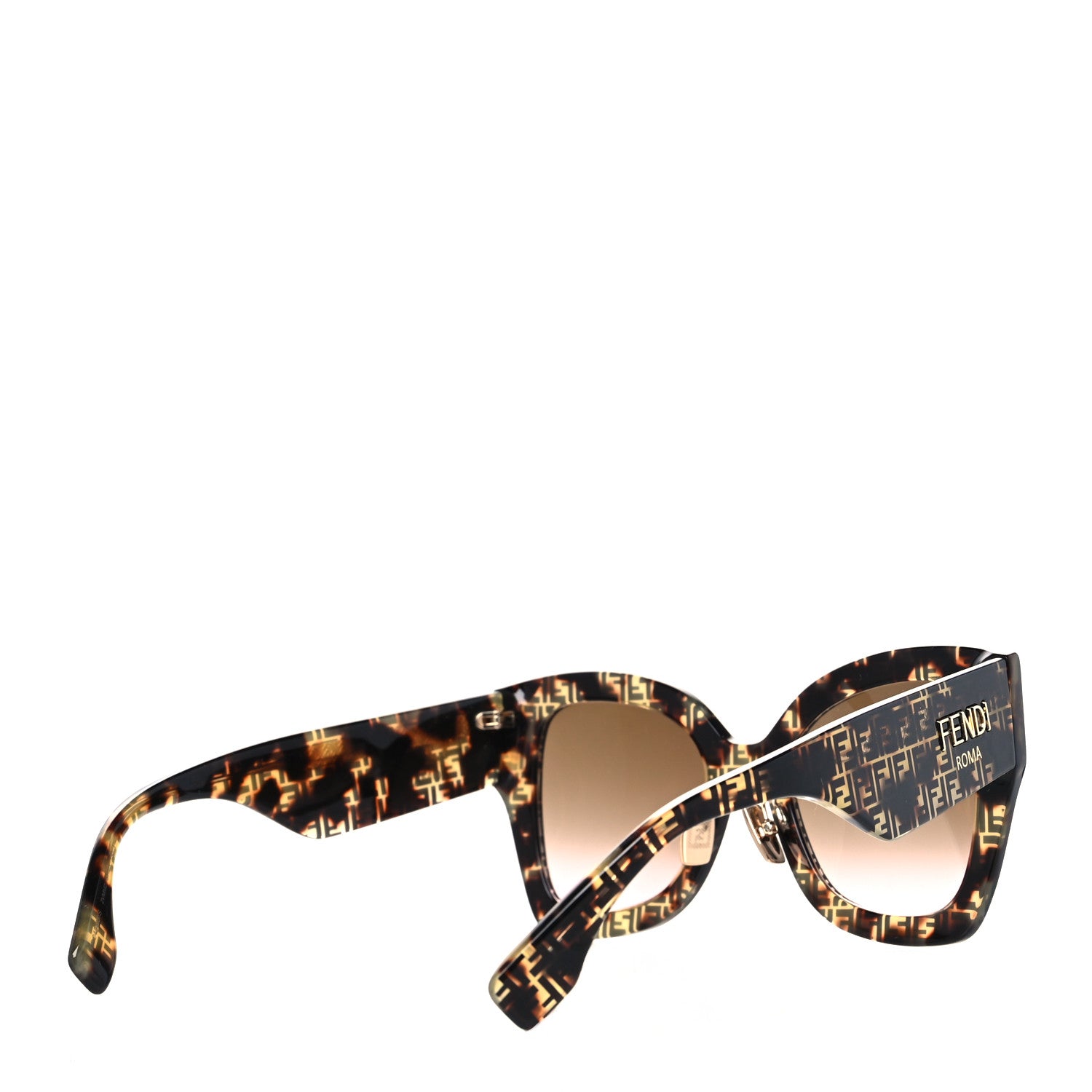 Fendi Acetate FF 53mm Sunglasses 0434/G/S Tortoise 4 of 7