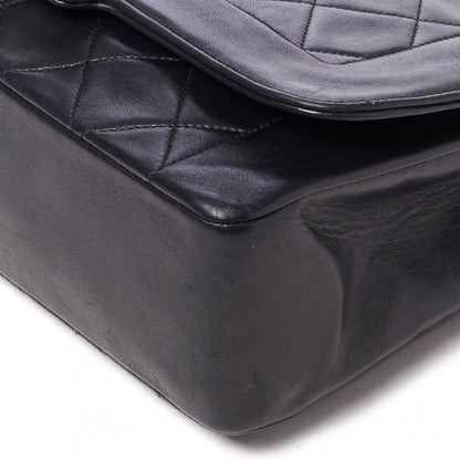 Chanel Lambskin Quilted Medium Single Flap Black 4 of 9