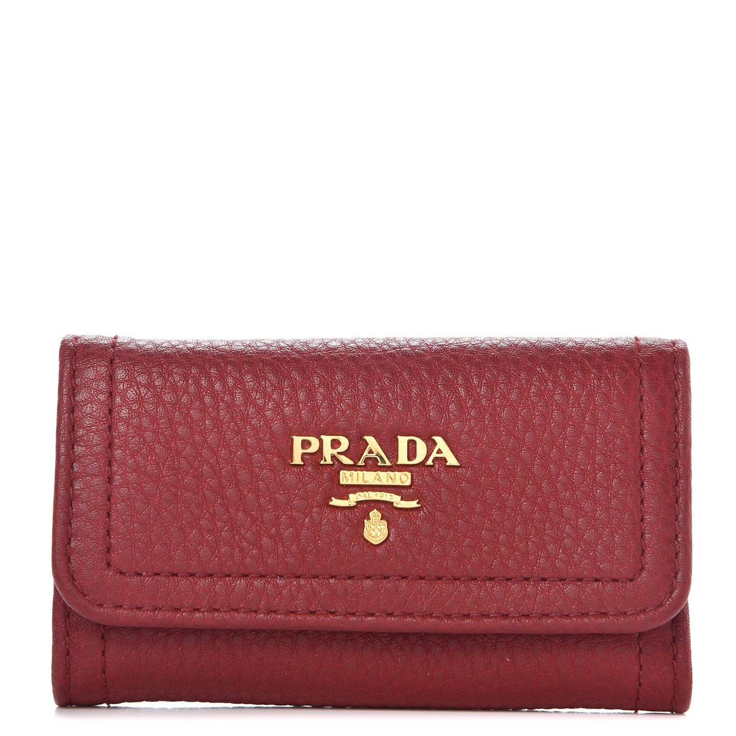 Vitello Daino 6 Key Holder Rubino