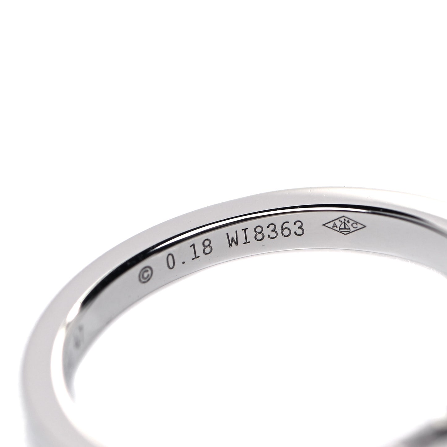 Platinum Diamond .18ct Ballerine Solitaire Engagement Ring 47 4