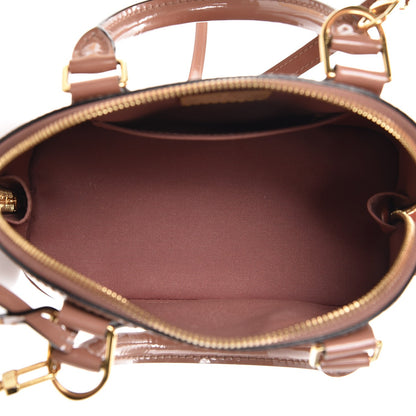 Louis Vuitton Vernis Alma BB Rose Velours 5 of 6