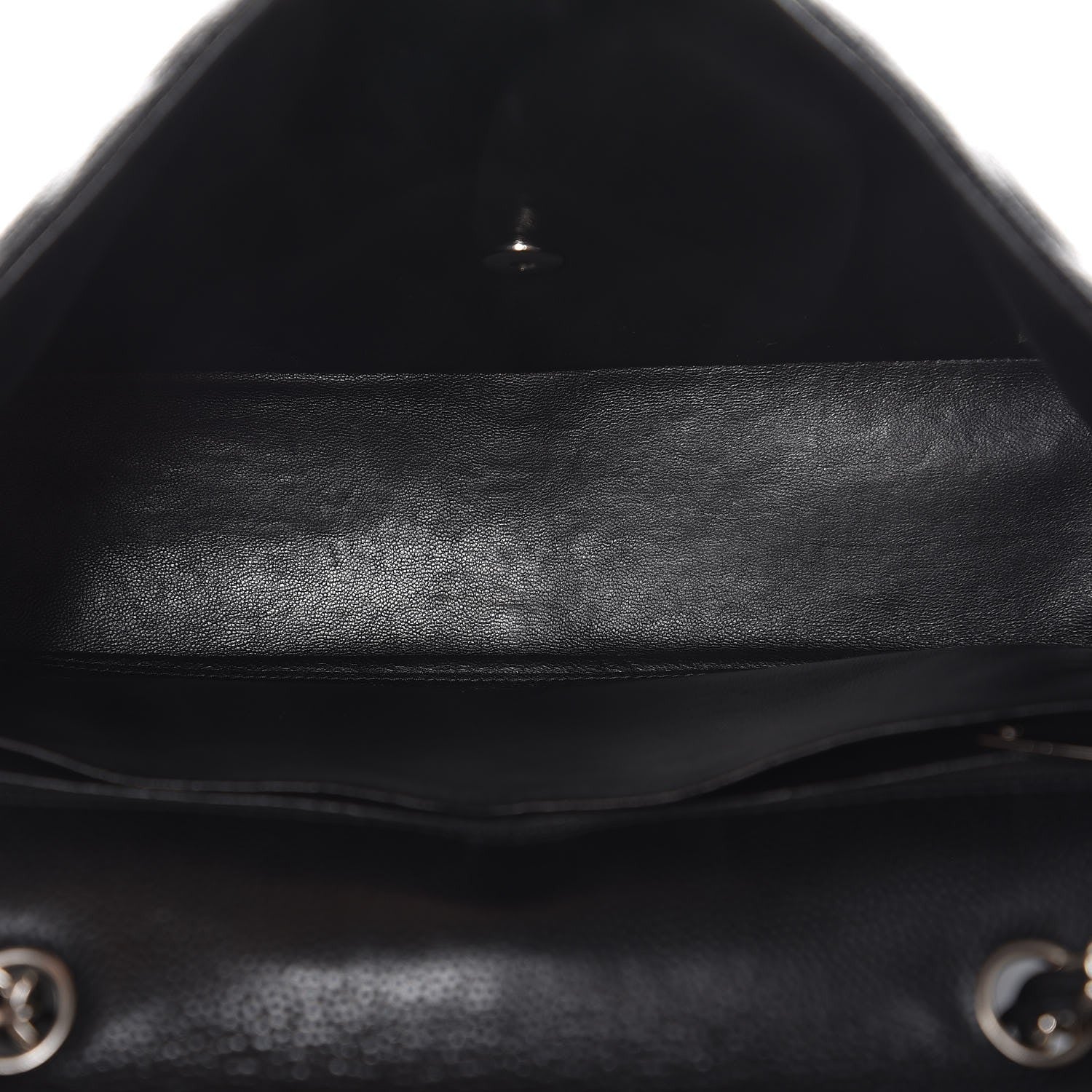 Chanel Caviar Quilted Jumbo Single Flap Black 5 of 7