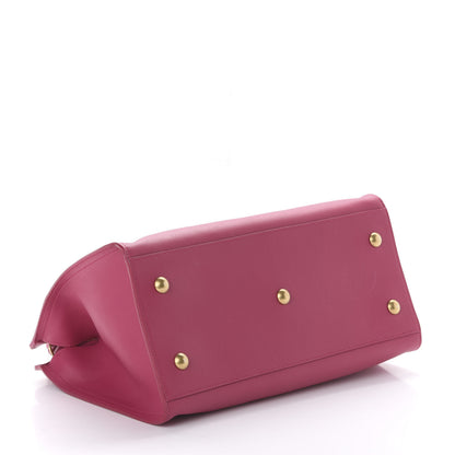 Saint Laurent Calfskin Small Classic Y Cabas Fuchsia 5 of 11