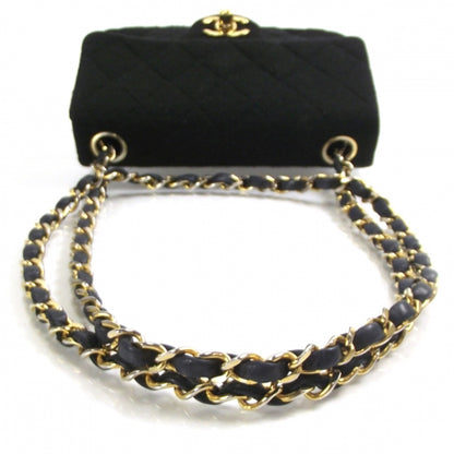 Chanel Jersey Quilted Mini Flap Black 5 of 11