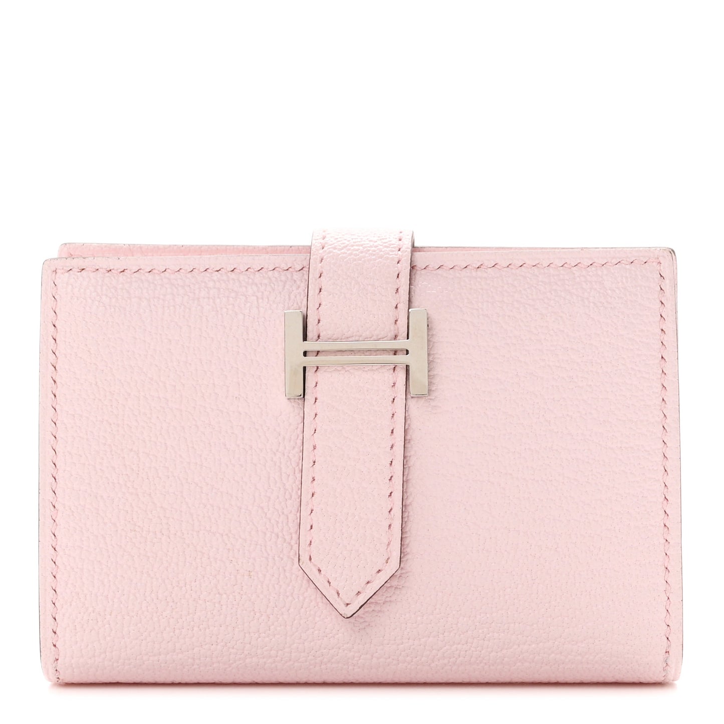 Chevre Mysore Mini Bearn Wallet Mauve Pale