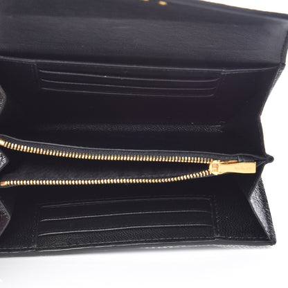 Mulberry Classic Grain Medium Darley Wallet Black 5 of 8