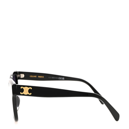 Celine Acetate Cat Eye Sunglasses CL401491 Black 3 of 7