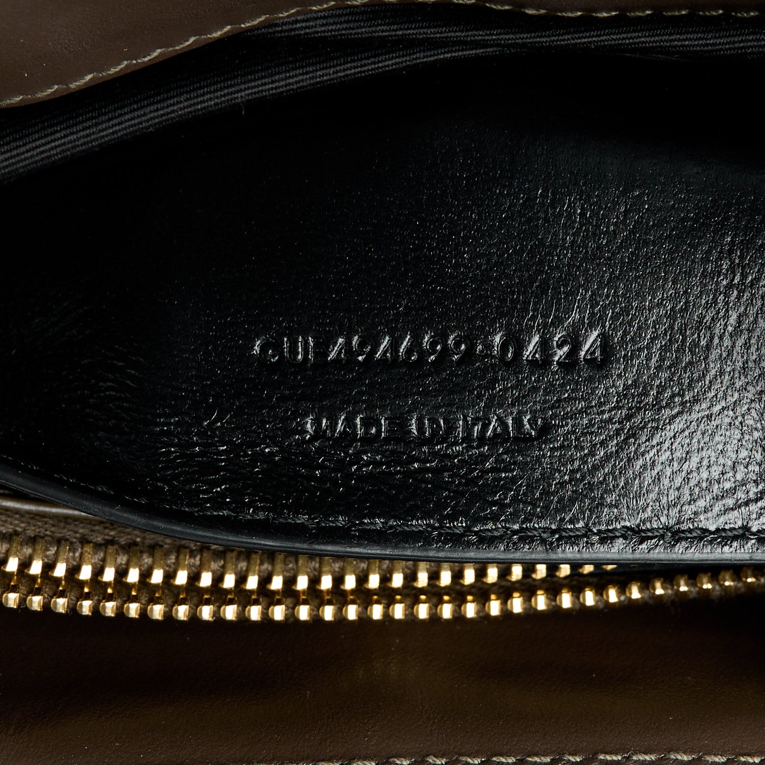 Saint Laurent Calfskin Y Quilted Monogram Small Loulou Chain Satchel Soil Brown 8 of 11