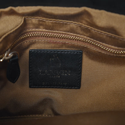 Lanvin Lambskin Quilted Small Sugar Shoulder Bag Black 6 of 19