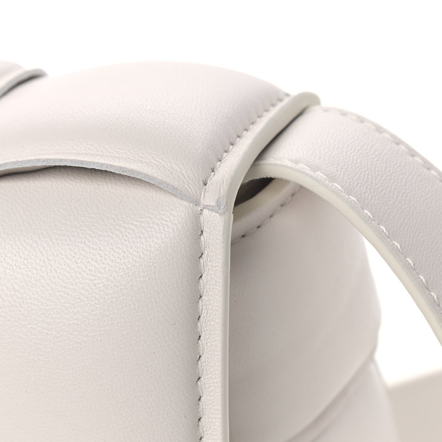 Bottega Veneta Nappa Maxi Intreccio Padded Cassette Crossbody Bag Chalk 10 of 10
