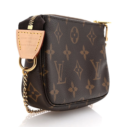 Louis Vuitton Monogram Mini Pochette Accessories 3 of 7