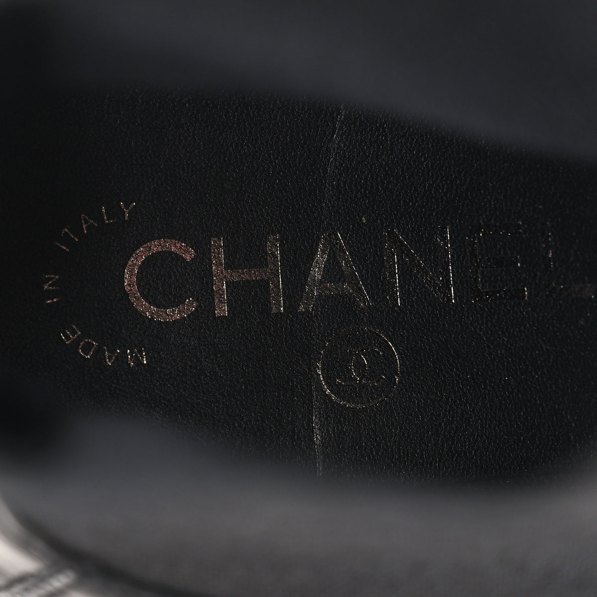Chanel Patent Calfskin Ankle Boots 38 Black 8 of 10