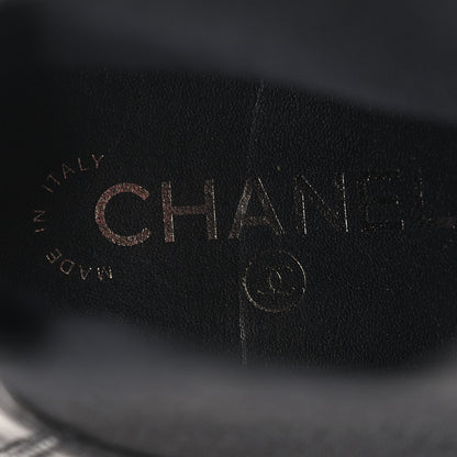 Chanel Patent Calfskin Ankle Boots 38 Black 8 of 10