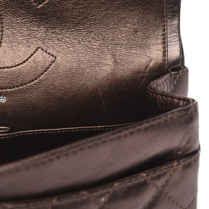 Chanel Metallic Aged Calfskin Quilted 2.55 Reissue 225 Flap Bronze 12 of 12