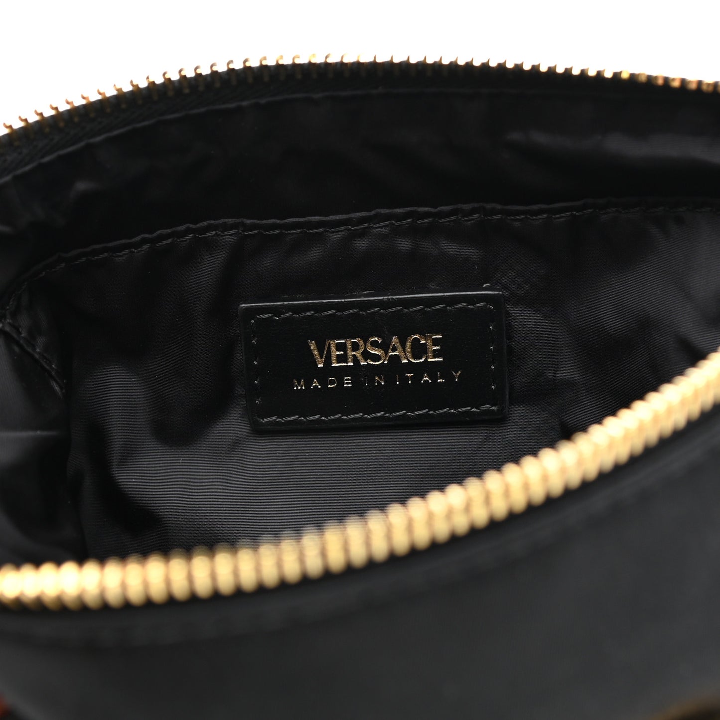 Nylon Tribute Icon Flat Pouch Black