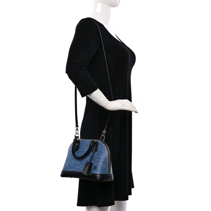 Louis Vuitton Epi Alma BB Denim Light 2 of 11
