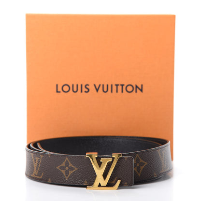 Louis Vuitton Monogram 30mm LV Initiales Belt 90 36 Black 8 of 8